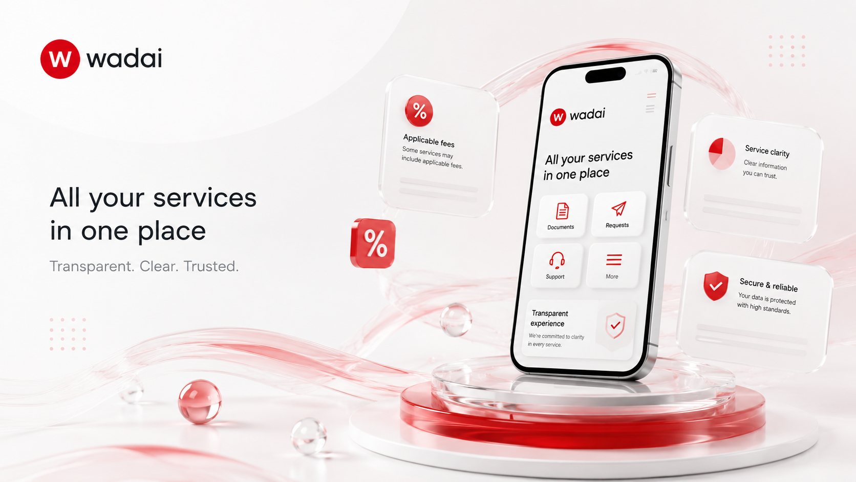WADAI service transparency illustration